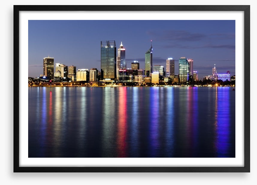 Perth light reflections