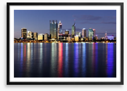 Perth light reflections