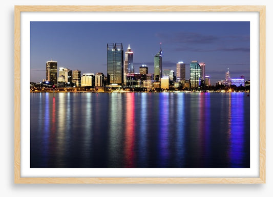 Perth light reflections