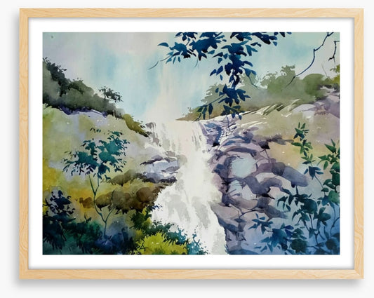The cascading creek