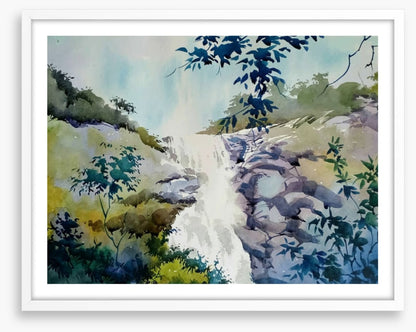The cascading creek