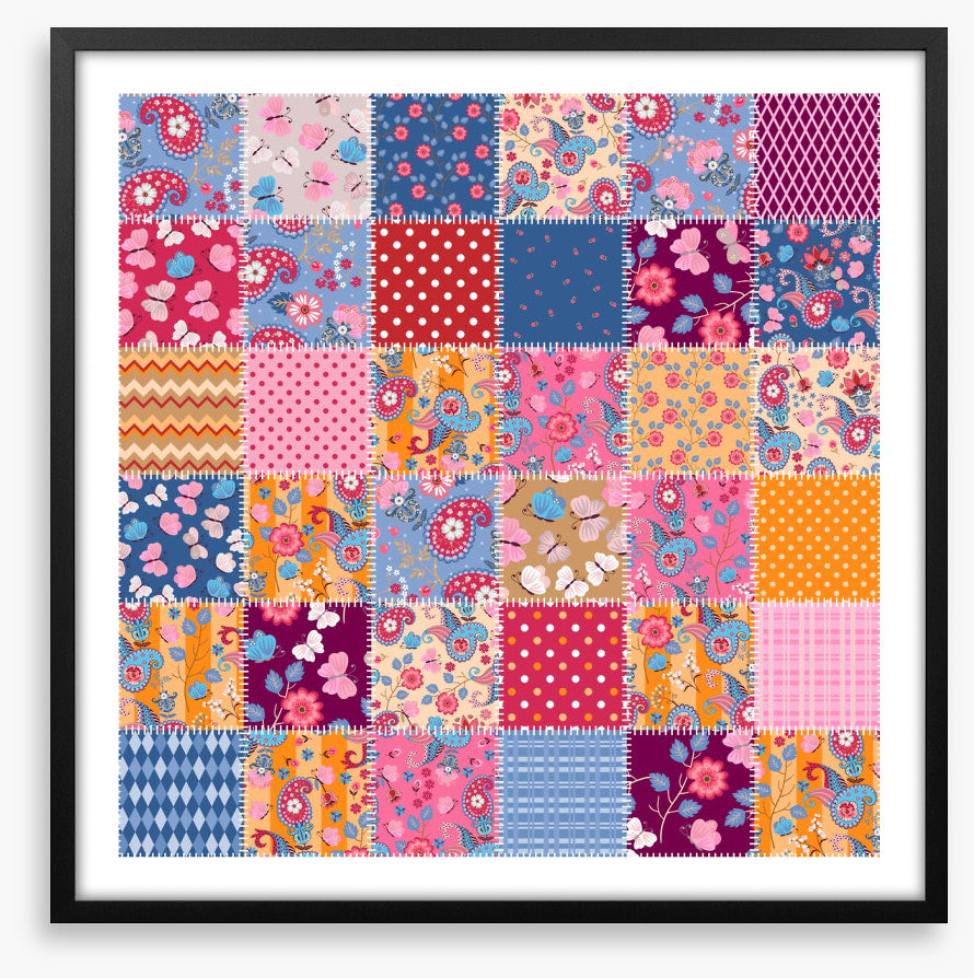 Butterfly pops patchwork