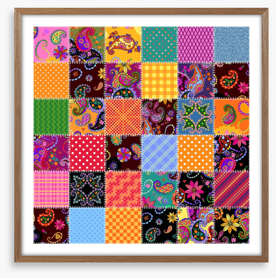 Bright nights patchwork
