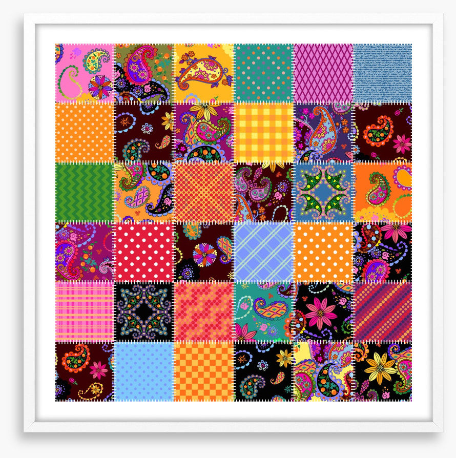 Bright nights patchwork