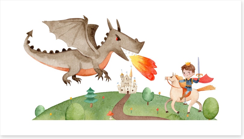 The dragon fight