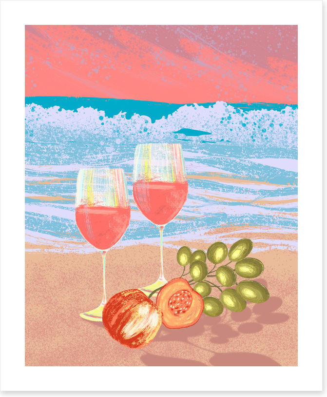 Picnic at the sea