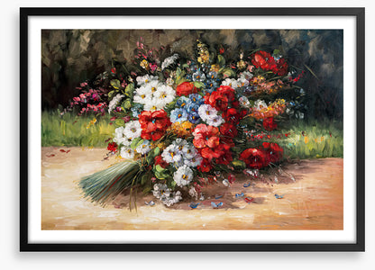 Abandoned bouquet