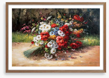 Abandoned bouquet