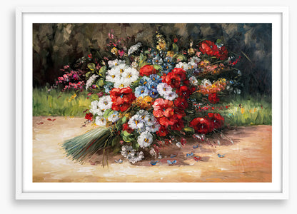 Abandoned bouquet