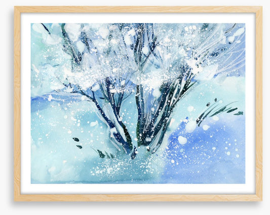 The snow tree