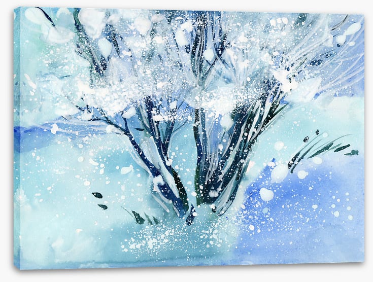 The snow tree