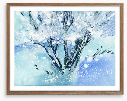 The snow tree