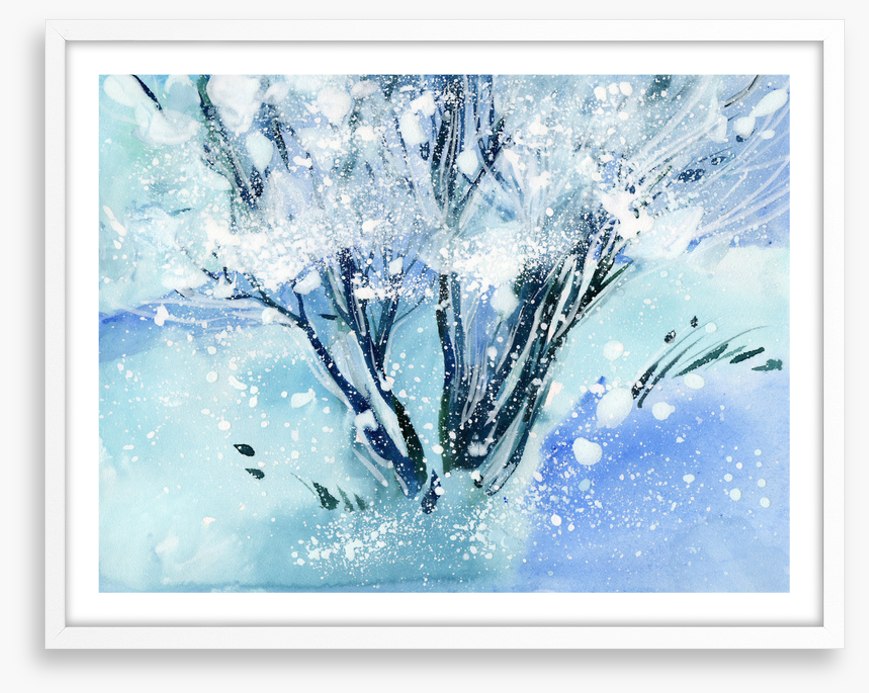 The snow tree