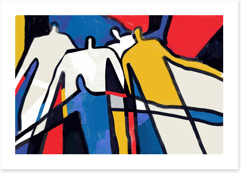 Mondrian men I