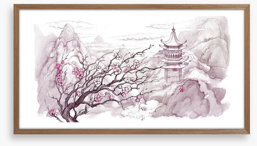 Temple in the mountains