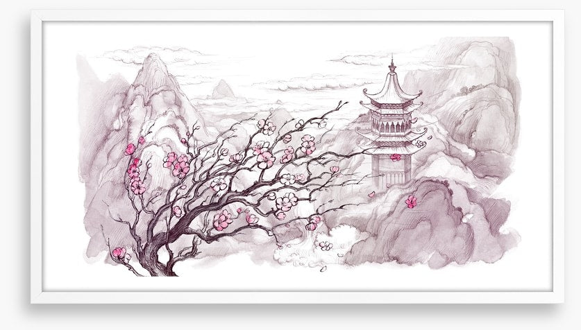 Temple in the mountains