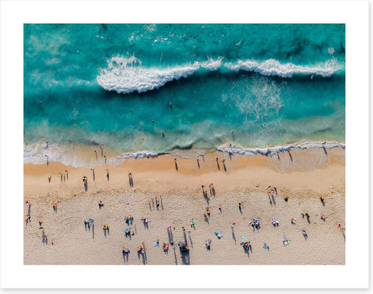 Scarborough Beach shadows
