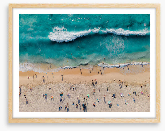 Scarborough Beach shadows