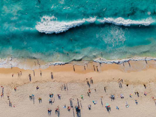Scarborough Beach shadows