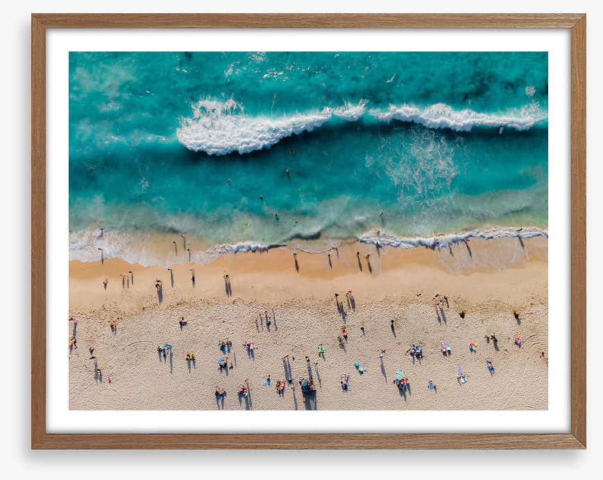 Scarborough Beach shadows