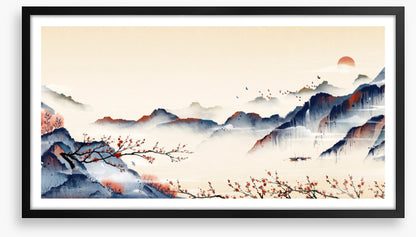 Plum blossom mist