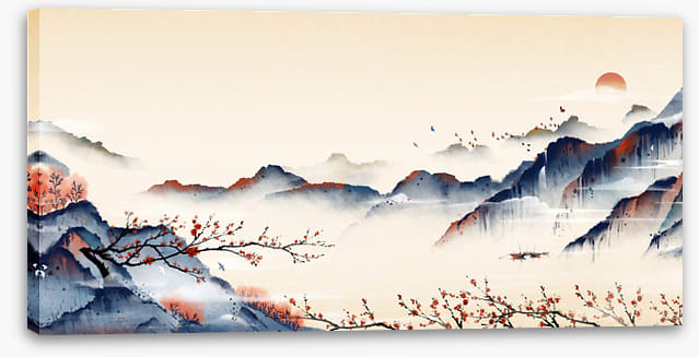 Plum blossom mist