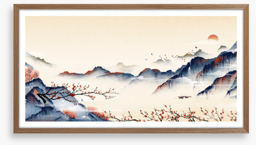 Plum blossom mist