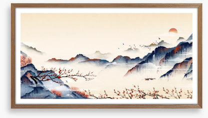 Plum blossom mist