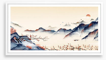Plum blossom mist