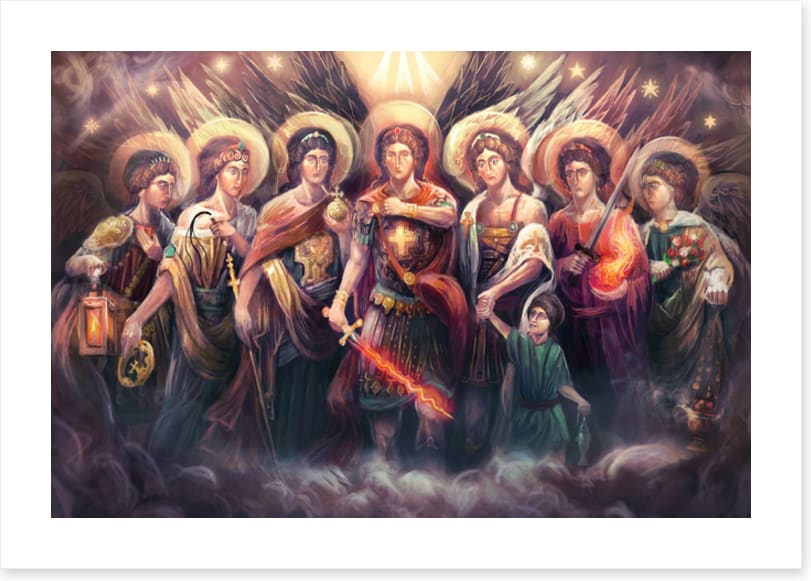 The seven archangels