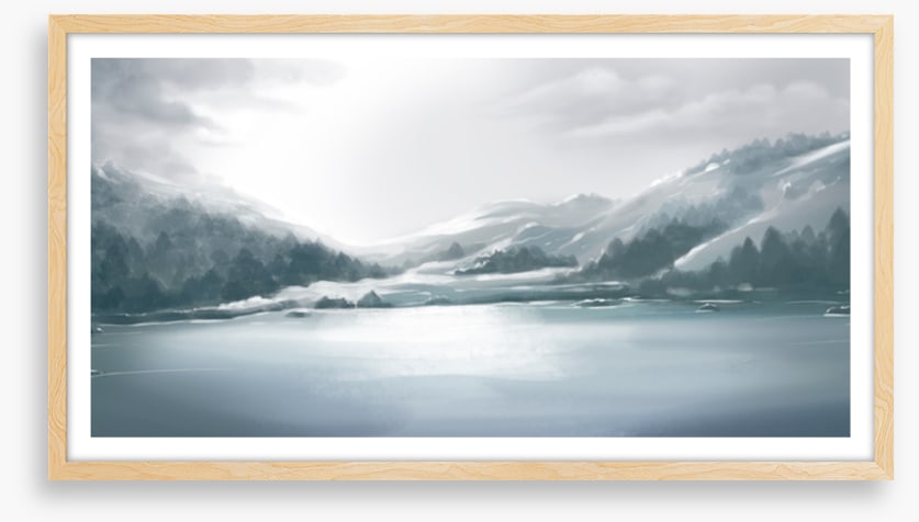 First light on the lake