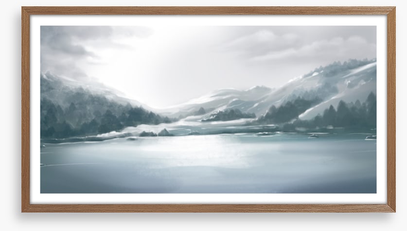 First light on the lake