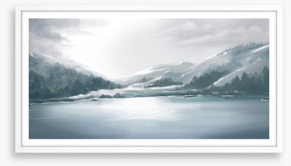 First light on the lake