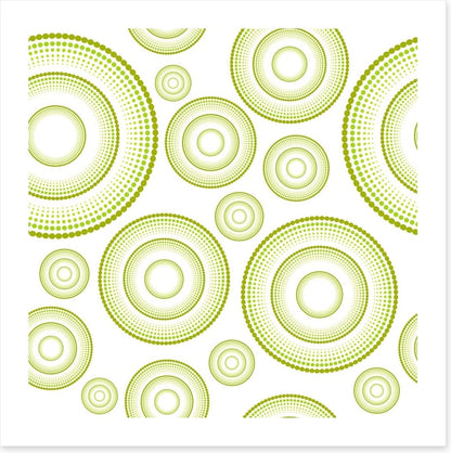 Green retro rings
