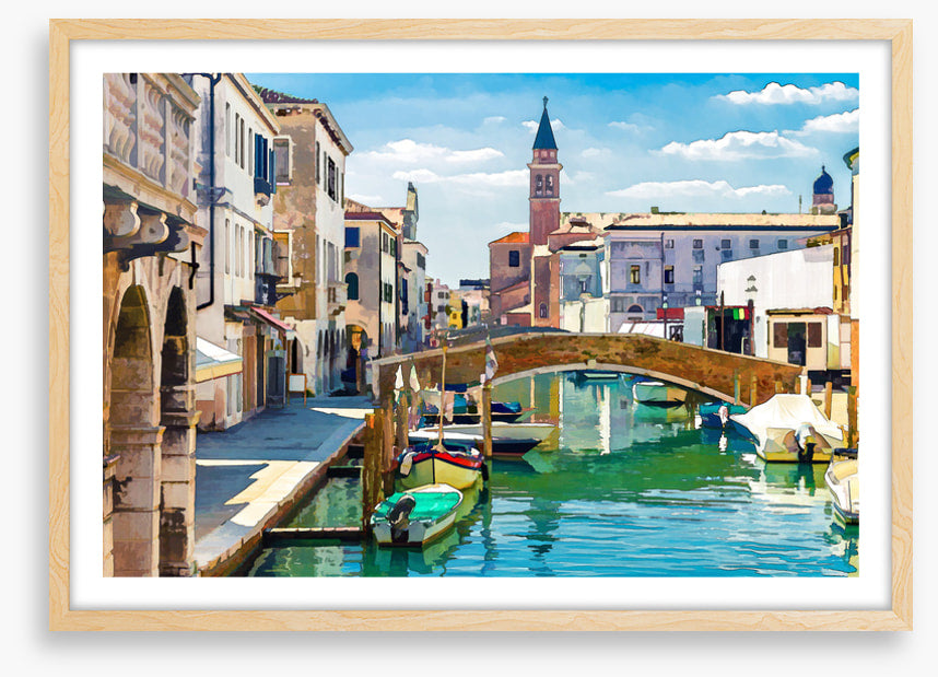 The narrow canal
