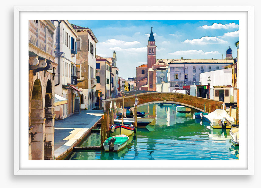 The narrow canal