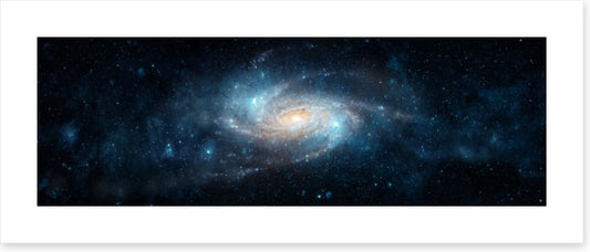 Galaxy glow panorama