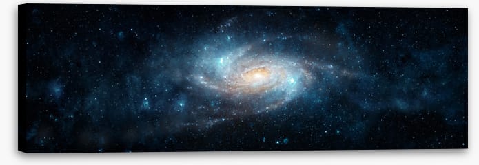 Galaxy glow panorama