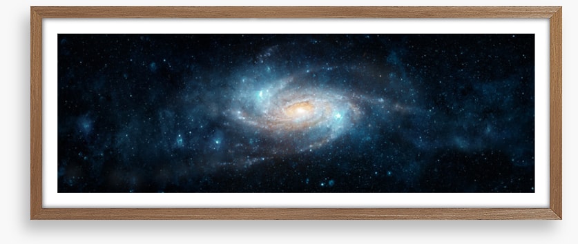 Galaxy glow panorama