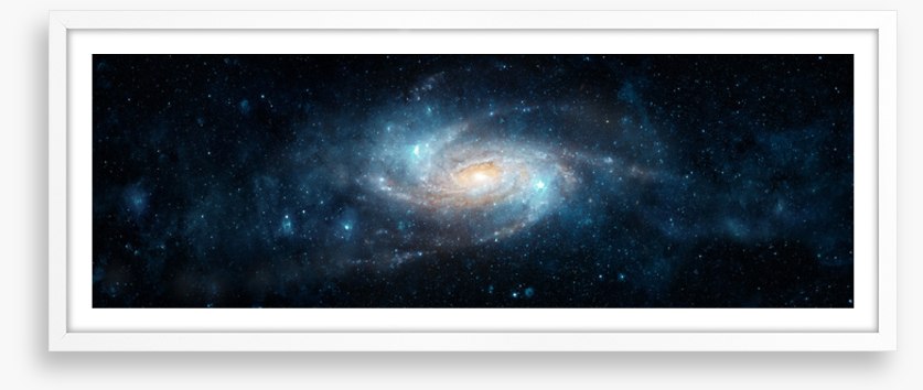 Galaxy glow panorama