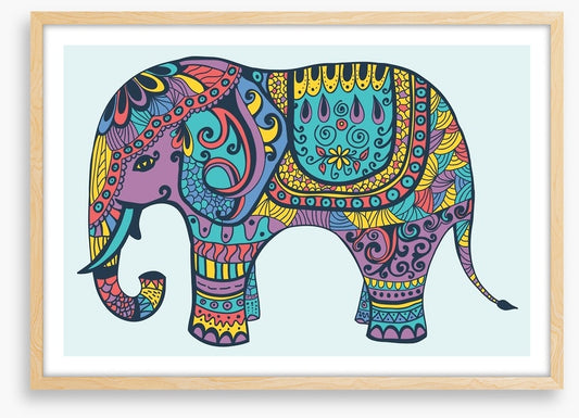 Elephant adorned