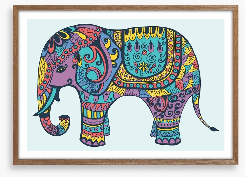 Elephant adorned