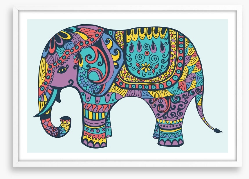 Elephant adorned