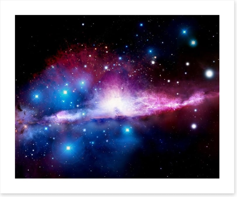 Deep space nebula