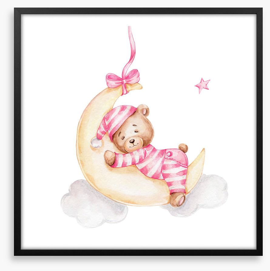 Moon bed bear