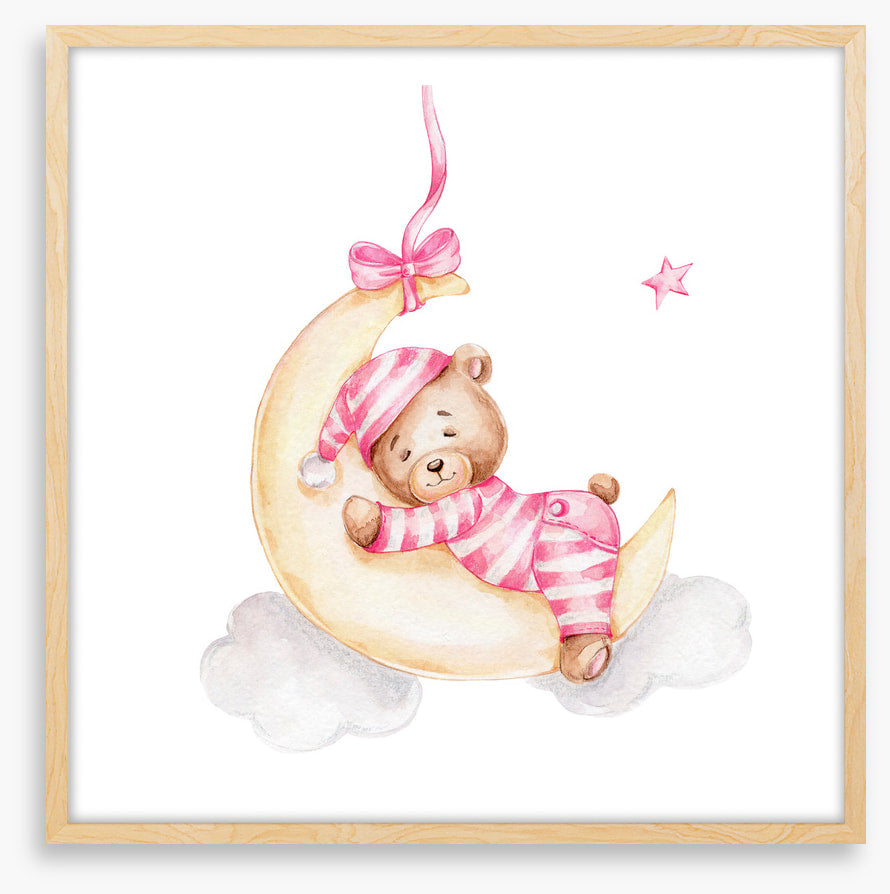 Moon bed bear