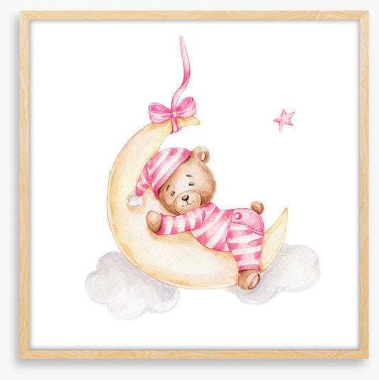 Moon bed bear