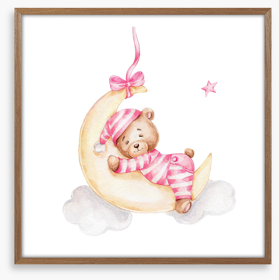 Moon bed bear