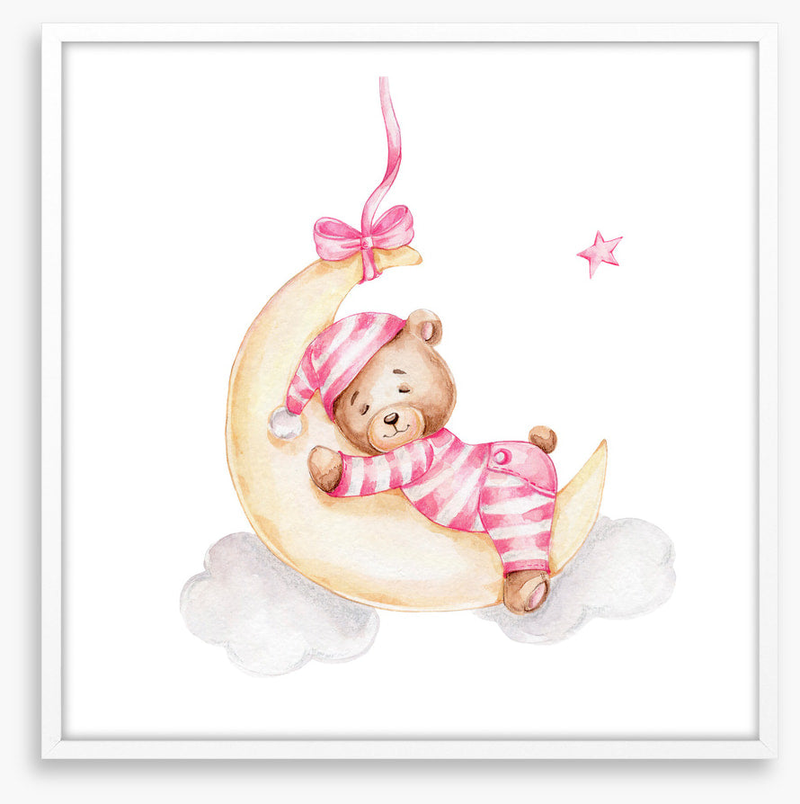 Moon bed bear