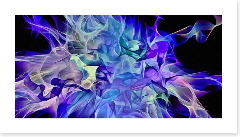 Blue lightning
